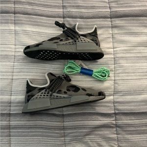Adidas Hu NMD Animal Print Ash Size 9 Pharrell Williams Human Race NWOB NWT